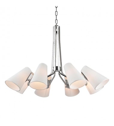  Patten 8 Light Chandelier 6348-PN Hudson Valley Lighting