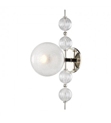  Calypso 1 Light Wall Sconce 6400-PN Hudson Valley Lighting