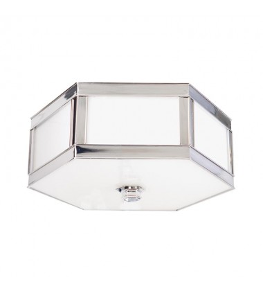 Nassau 1 Light Flush Mount 6410-PN Hudson Valley Lighting  Nassau 1 Light Flush Mount 6410-PN Hudson Valley Lighting