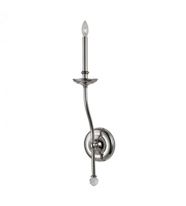Lauderhill 1 Light Wall Sconce 6411-PN Hudson Valley Lighting  Lauderhill 1 Light Wall Sconce 6411-PN Hudson Valley Lighting