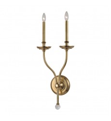 Lauderhill 2 Light Wall Sconce 6412-AGB Hudson Valley Lighting  Lauderhill 2 Light Wall Sconce 6412-AGB Hudson Valley Lighting