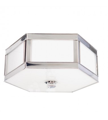 Nassau 2 Light Flush Mount 6413-PN Hudson Valley Lighting  Nassau 2 Light Flush Mount 6413-PN Hudson Valley Lighting