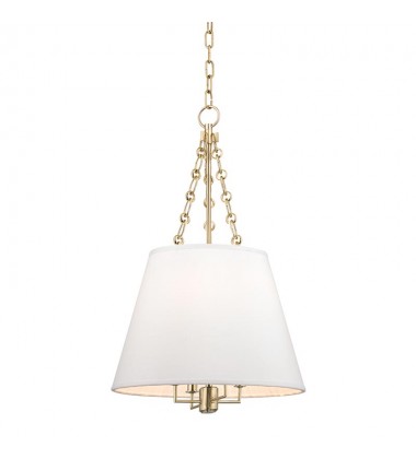  Burdett 4 Light Pendant 6415-AGB Hudson Valley Lighting