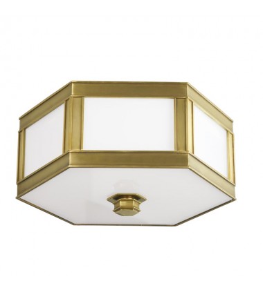 Nassau 3 Light Flush Mount 6416-AGB Hudson Valley Lighting  Nassau 3 Light Flush Mount 6416-AGB Hudson Valley Lighting