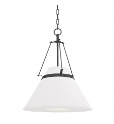  Clemens 1 Light Pendant 6421-OB Hudson Valley Lighting