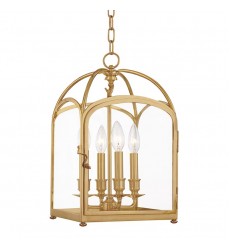  Oxford 4 Light Pendant 6480-AGB Hudson Valley Lighting