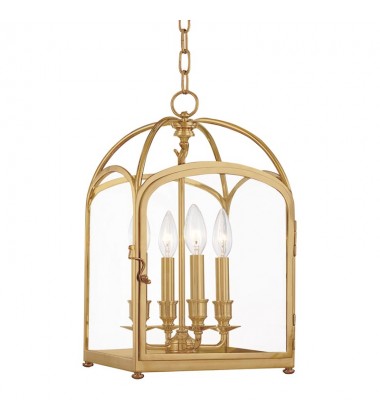  Oxford 4 Light Pendant 6480-AGB Hudson Valley Lighting