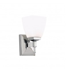 Kent 1 Light Bath Bracket 651-PC Hudson Valley Lighting  Kent 1 Light Bath Bracket 651-PC Hudson Valley Lighting