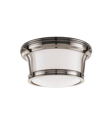  Newport 2 Light Flush Mount 6510-SN Hudson Valley Lighting