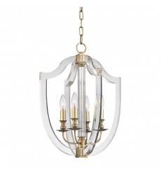  Arietta 4 Light Pendant 6516-AGB Hudson Valley Lighting