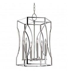 Roswell 6 Light Pendant 6517-PN Hudson Valley Lighting  Roswell 6 Light Pendant 6517-PN Hudson Valley Lighting