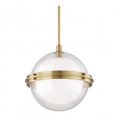 Northport 1 Light Pendant 6518-AGB Hudson Valley Lighting  Northport 1 Light Pendant 6518-AGB Hudson Valley Lighting