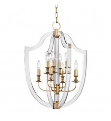  Arietta 8 Light Pendant 6520-AGB Hudson Valley Lighting