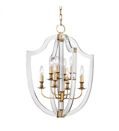  Arietta 8 Light Pendant 6520-AGB Hudson Valley Lighting