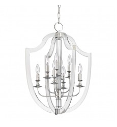 Arietta 8 Light Pendant 6520-PN Hudson Valley Lighting