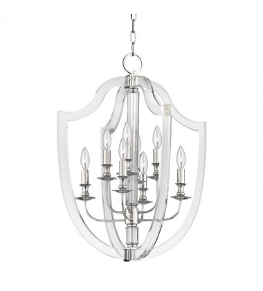  Arietta 8 Light Pendant 6520-PN Hudson Valley Lighting