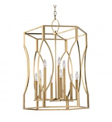 Roswell 9 Light Pendant 6523-AGB Hudson Valley Lighting  Roswell 9 Light Pendant 6523-AGB Hudson Valley Lighting