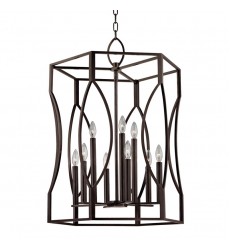 Roswell 9 Light Pendant 6523-OB Hudson Valley Lighting  Roswell 9 Light Pendant 6523-OB Hudson Valley Lighting