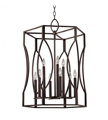Roswell 9 Light Pendant 6523-OB Hudson Valley Lighting  Roswell 9 Light Pendant 6523-OB Hudson Valley Lighting