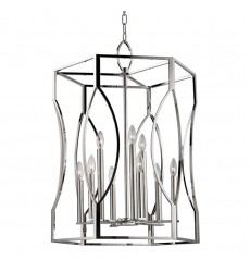 Roswell 9 Light Pendant 6523-PN Hudson Valley Lighting  Roswell 9 Light Pendant 6523-PN Hudson Valley Lighting