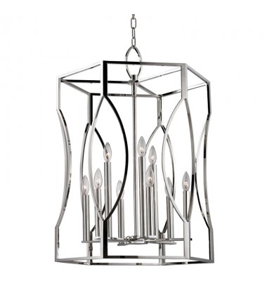 Roswell 9 Light Pendant 6523-PN Hudson Valley Lighting  Roswell 9 Light Pendant 6523-PN Hudson Valley Lighting