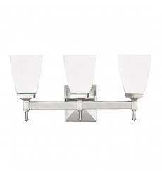 Kent 3 Light Bath Bracket 653-SN Hudson Valley Lighting  Kent 3 Light Bath Bracket 653-SN Hudson Valley Lighting