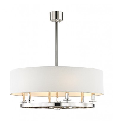 Durham 6 Light Pendant 6530-PN Hudson Valley Lighting  Durham 6 Light Pendant 6530-PN Hudson Valley Lighting