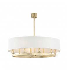  Durham 8 Light Island Light 6539-AGB Hudson Valley Lighting