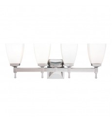 Kent 4 Light Bath Bracket 654-PC Hudson Valley Lighting  Kent 4 Light Bath Bracket 654-PC Hudson Valley Lighting