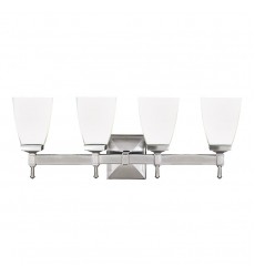 Kent 4 Light Bath Bracket 654-SN Hudson Valley Lighting  Kent 4 Light Bath Bracket 654-SN Hudson Valley Lighting