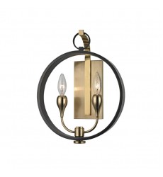 Dresden 2 Light Wall Sconce 6702-AOB Hudson Valley Lighting  Dresden 2 Light Wall Sconce 6702-AOB Hudson Valley Lighting