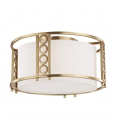 Infinity 3 Light Flush Mount 6710-AGB Hudson Valley Lighting  Infinity 3 Light Flush Mount 6710-AGB Hudson Valley Lighting
