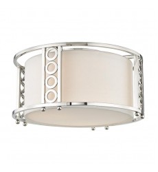 Infinity 3 Light Flush Mount 6710-PN Hudson Valley Lighting  Infinity 3 Light Flush Mount 6710-PN Hudson Valley Lighting