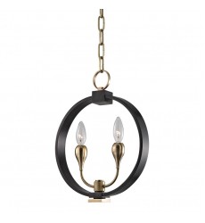  Dresden 2 Light Pendant 6712-AOB Hudson Valley Lighting