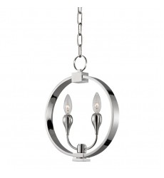  Dresden 2 Light Pendant 6712-PN Hudson Valley Lighting