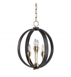  Dresden 4 Light Chandelier 6716-AOB Hudson Valley Lighting