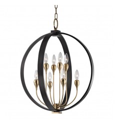  Dresden 8 Light Chandelier 6722-AOB Hudson Valley Lighting