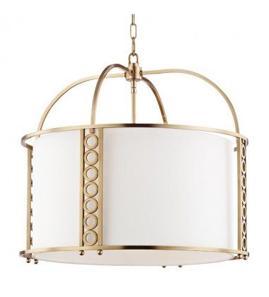  Infinity 8 Light Large Pendant 6724-AGB Hudson Valley Lighting