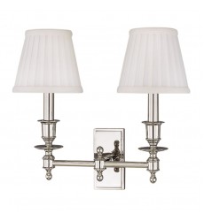 Ludlow 2 Light Wall Sconce 6802-AGB Hudson Valley Lighting  Ludlow 2 Light Wall Sconce 6802-AGB Hudson Valley Lighting