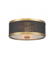 Fraser 2 Light Semi Flush 6811-AGB Hudson Valley Lighting  Fraser 2 Light Semi Flush 6811-AGB Hudson Valley Lighting