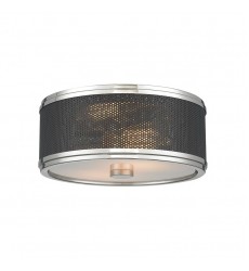 Fraser 2 Light Semi Flush 6811-PN Hudson Valley Lighting  Fraser 2 Light Semi Flush 6811-PN Hudson Valley Lighting