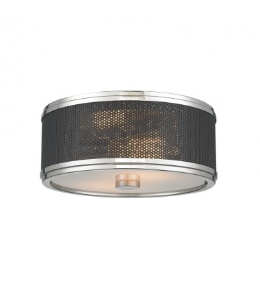 Fraser 2 Light Semi Flush 6811-PN Hudson Valley Lighting  Fraser 2 Light Semi Flush 6811-PN Hudson Valley Lighting