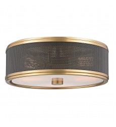 Fraser 3 Light Semi Flush 6814-AGB Hudson Valley Lighting  Fraser 3 Light Semi Flush 6814-AGB Hudson Valley Lighting
