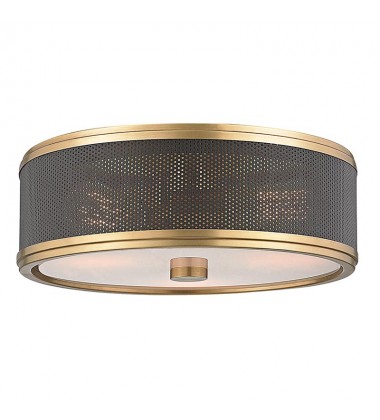 Fraser 3 Light Semi Flush 6814-AGB Hudson Valley Lighting  Fraser 3 Light Semi Flush 6814-AGB Hudson Valley Lighting