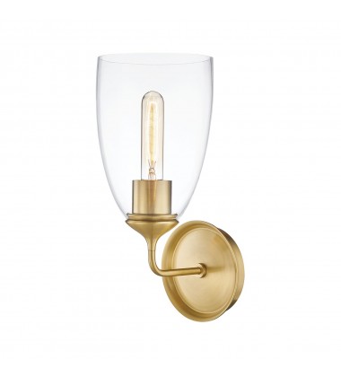 Glenwood 1 Light Wall Sconce 6821-AGB Hudson Valley Lighting  Glenwood 1 Light Wall Sconce 6821-AGB Hudson Valley Lighting