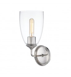 Glenwood 1 Light Wall Sconce 6821-PN Hudson Valley Lighting  Glenwood 1 Light Wall Sconce 6821-PN Hudson Valley Lighting