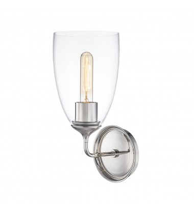  Glenwood 1 Light Wall Sconce 6821-PN Hudson Valley Lighting