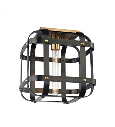  Colchester 1 Light Semi Flush 6900-AOB Hudson Valley Lighting