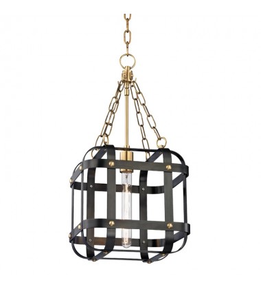  Colchester 1 Light Pendant 6912-AOB Hudson Valley Lighting
