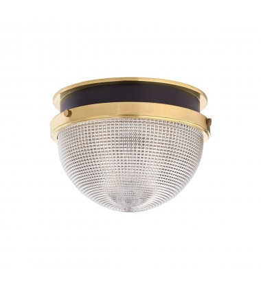 Lucien 1 Light Large Flush Mount 6914-AGB/BK Hudson Valley Lighting  Lucien 1 Light Large Flush Mount 6914-AGB/BK Hudson Valley Lighting